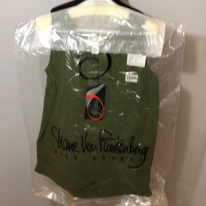 New w/ tags Diane von Furstenberg silk cami